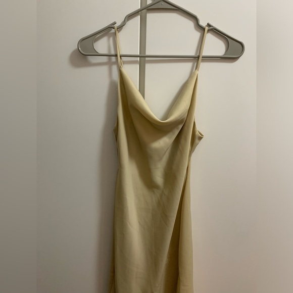 Urban Outfitters Champagne Slip Dress - Picture 4 of 8